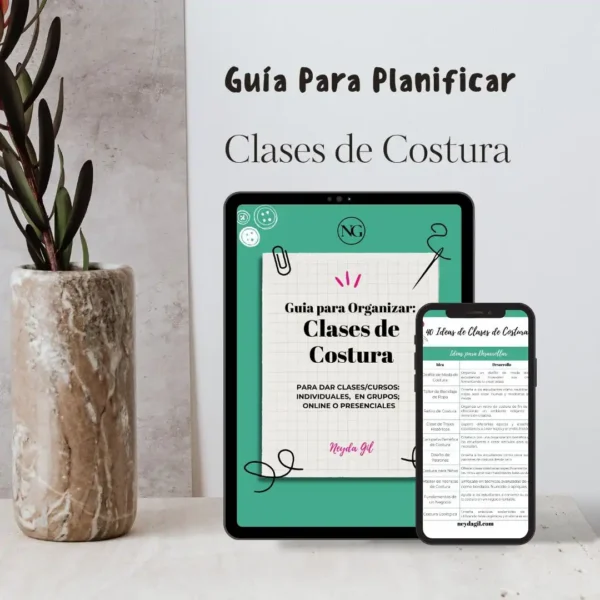 Guía Para Organizar Clases de Costura PDF + Tutorial - Imagen 2